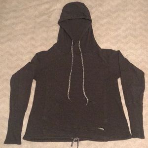 Women’s Dark Gray Hooded Sweatshirt